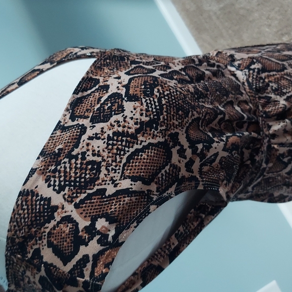 Women's sleeveless Leopard dress - XL - Picture 5 of 6